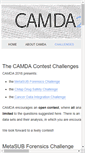Mobile Screenshot of contest.camda.info