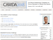 Tablet Screenshot of contest.camda.info