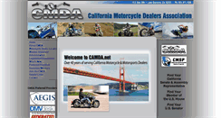 Desktop Screenshot of camda.net