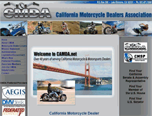 Tablet Screenshot of camda.net